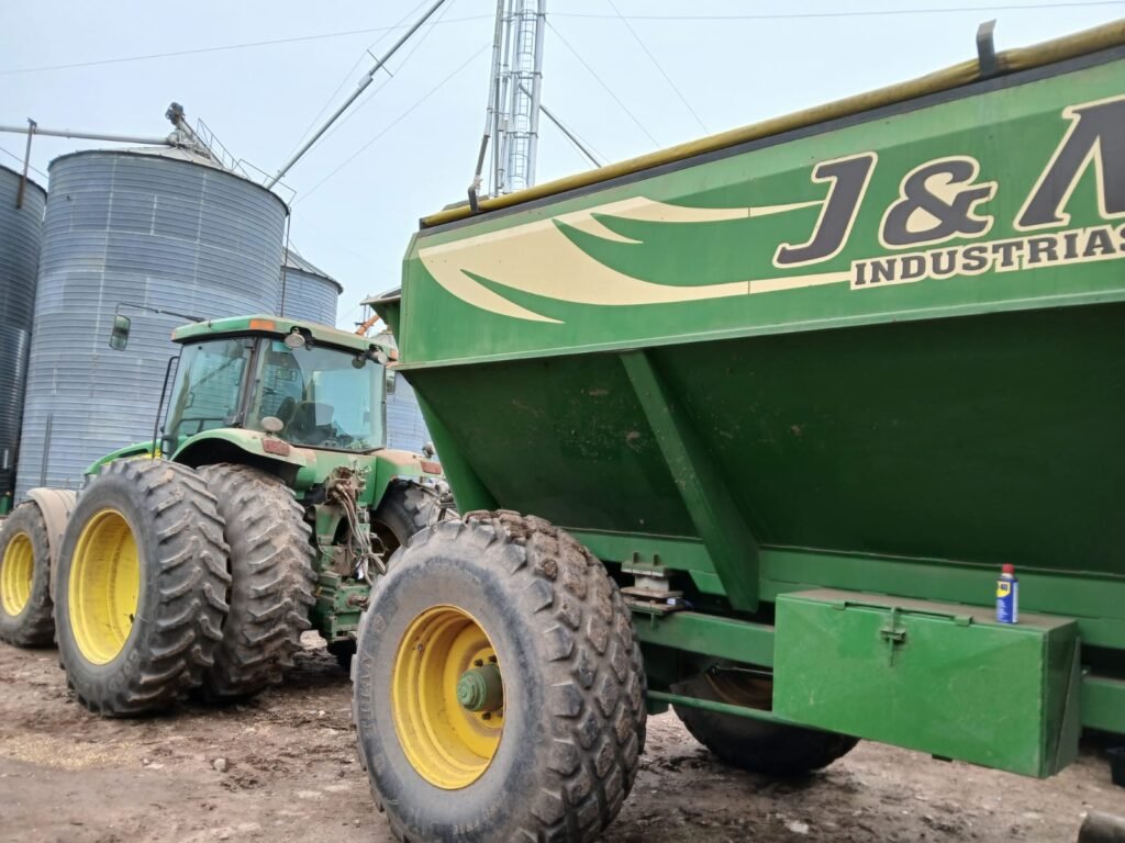 instalación de balanza para tolva en bombal, santa fe argentina